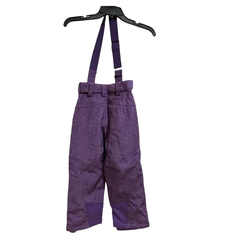 Weatherproof 32 degrees Purple Ski Pants Kids Size XS 5 6 Girls Snow Winter